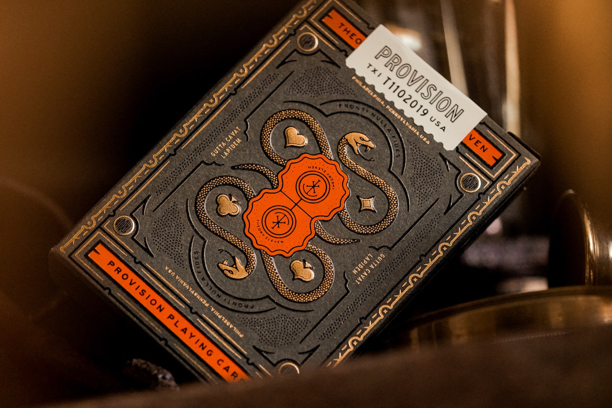 Provision Card Reader Provision Playing Cards | theory11