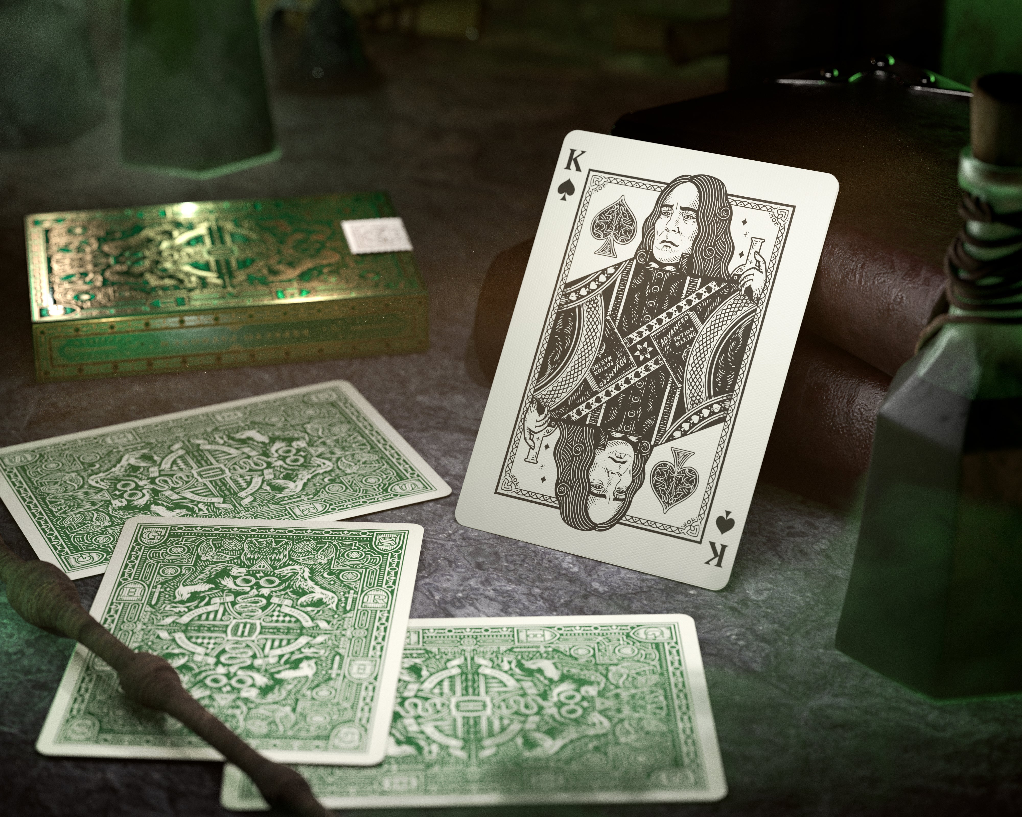 Cartes à Jouer Harry Potter Serpentard - Theory11 - LeChemin de