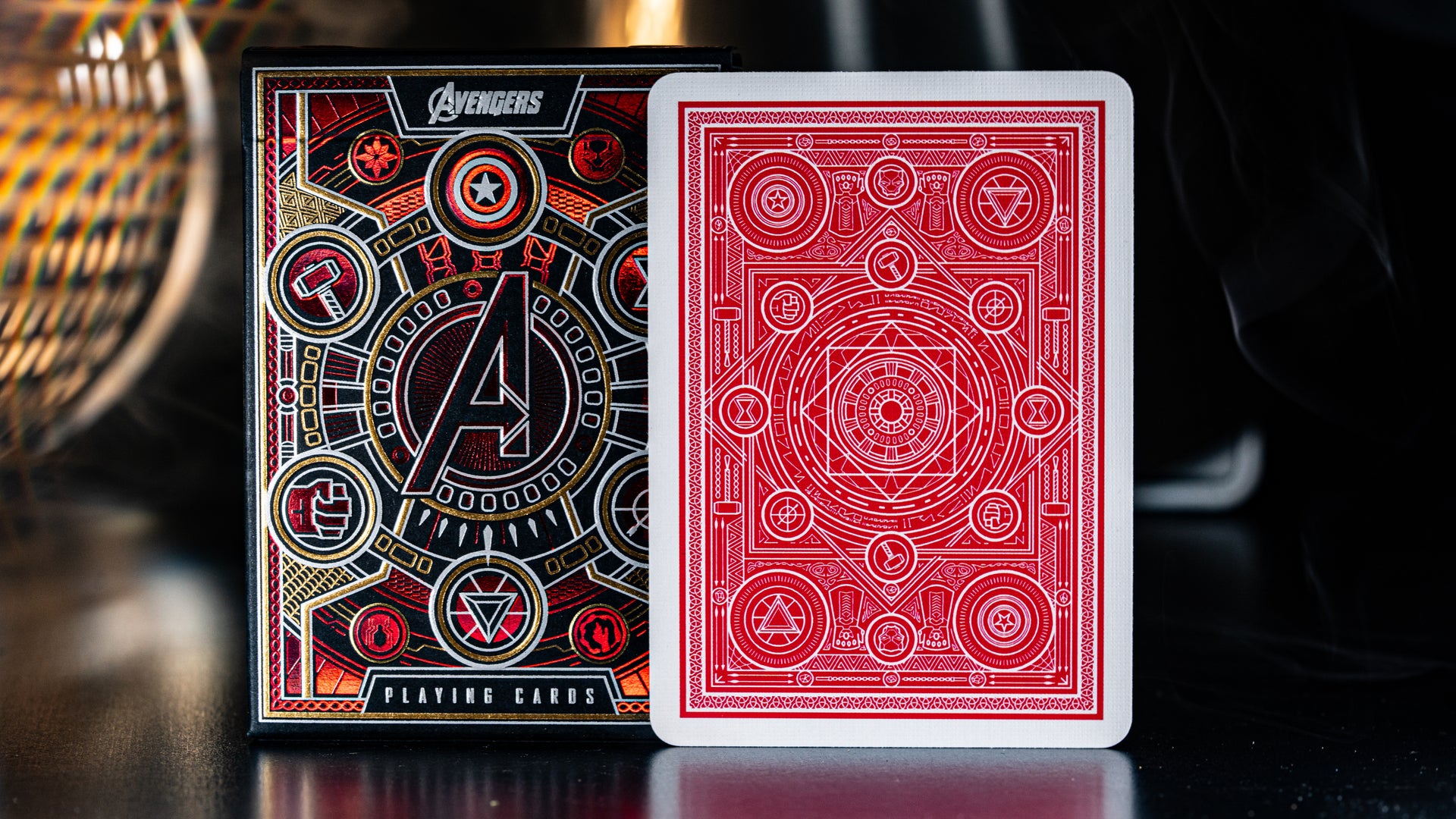 Avengers Red Edition Playing Cards | theory11