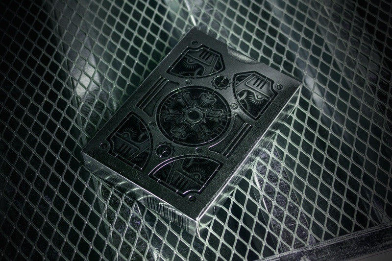 Silver Steampunk Playing Cards | theory11 Silver Steampunk Playing Cards | theory11