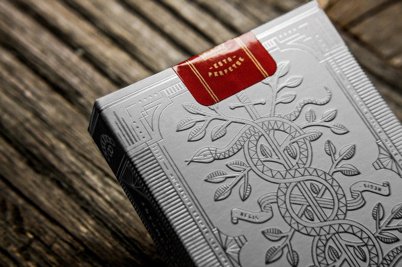 Silver Monarchs Playing Cards | theory11 Silver Monarchs Playing Cards | theory11
