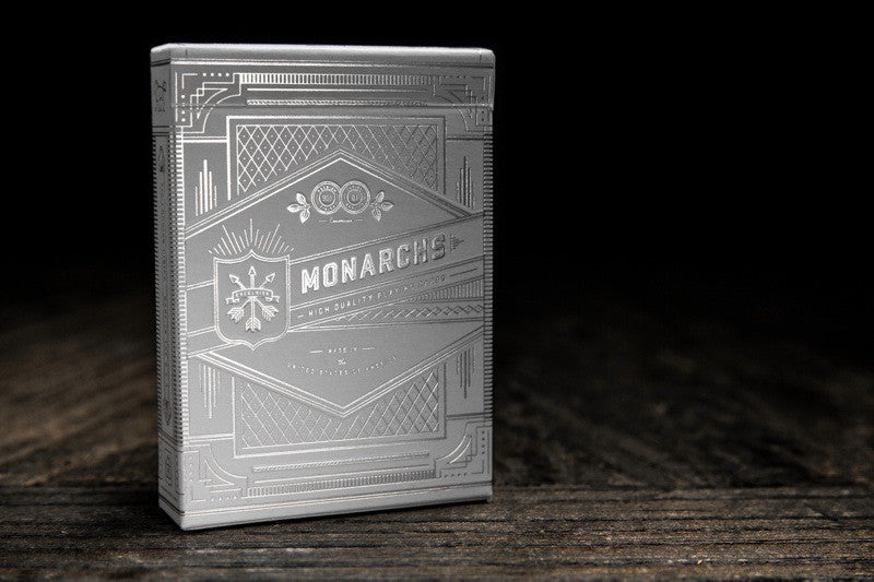 Silver Monarchs Playing Cards | theory11 Silver Monarchs Playing Cards | theory11