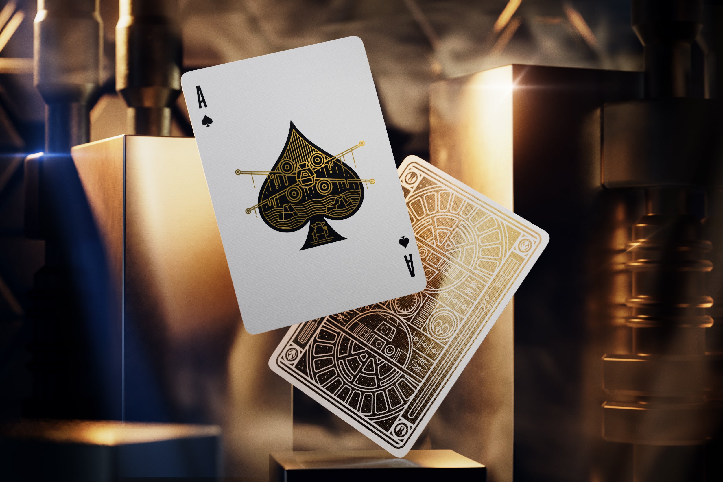 Star Wars Gold Edition Playing Cards